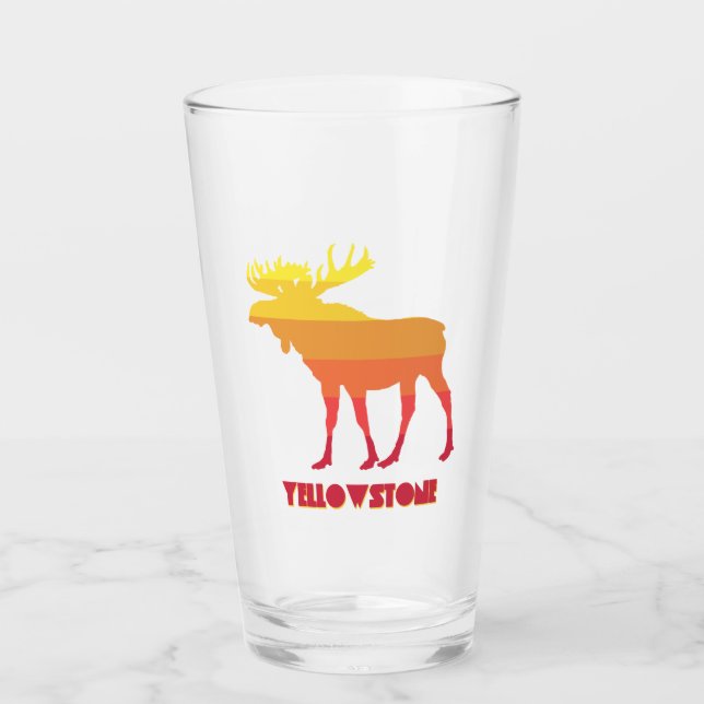 Verre Moose de Yellowstone (Devant)