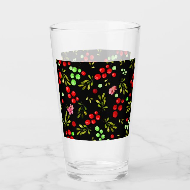 Verre Motif Berries (Devant)