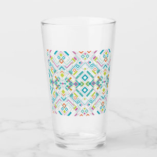 Verre Motif géométrique aztèque