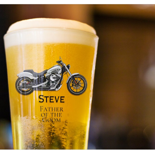 Verre Moto Homme Groomsman Père de la chambre Cadeau (Créateur téléchargé)