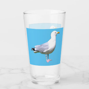 Verre Mouettes debout personnalisables Mouettes de mer P