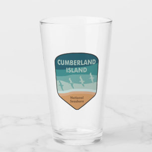Verre Mouettes du littoral national de l'île Cumberland