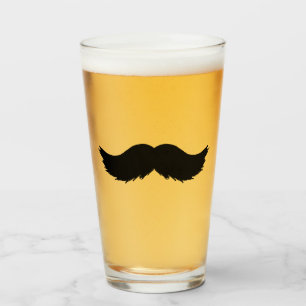 Verre Moustache noire furtive