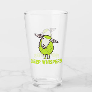 Verre Mouton Whisperer Mignonne Mouton Drôle