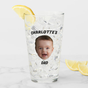 Verre Mug de visage de bébé personnalisé, Mug de nouveau