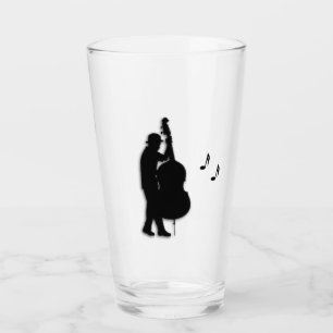 Verre Musicien du bassiste