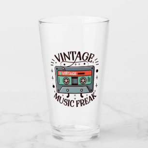 Verre Musique vintage Freak