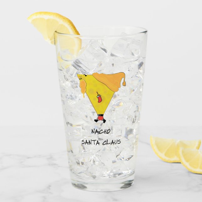 Verre Nacho Santa Claus (Devant glace)