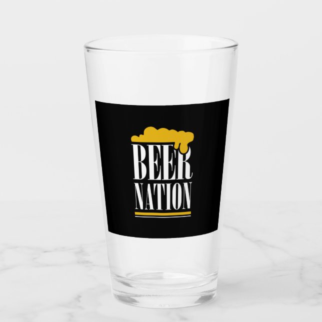 Verre Nation de la bière (Devant)