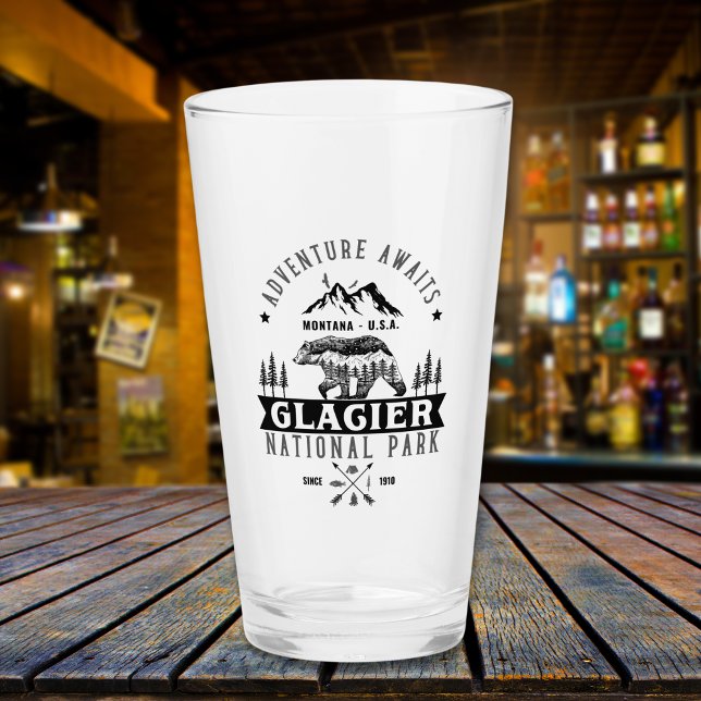 Verre Nature Scene of Glacier National Park, Montana (Créateur téléchargé)