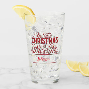 Verre Noël Notre premier Noël M. & Mme Mugs