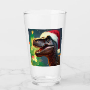 Verre Noël T-Rex 2