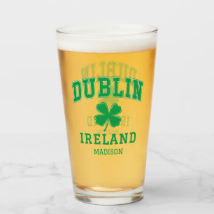 Verre Nom personnalisé Dublin Irlande
