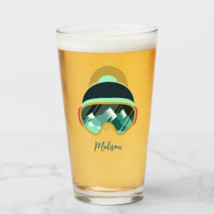 Verre Nom personnalisé Masque de ski