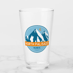 Verre North Palisade Californie Étoiles Lune