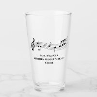 Notes musicales de l'enseignant de musique personn