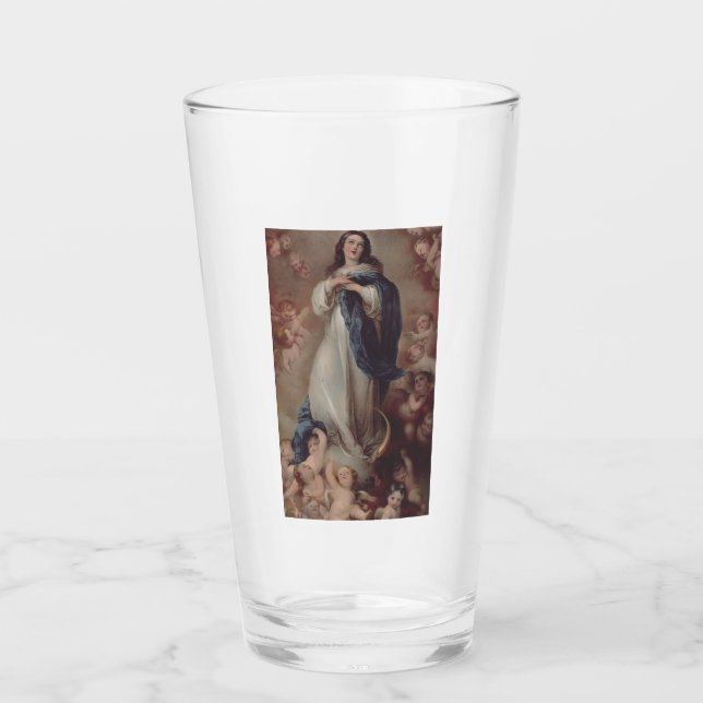 Verre Notre-Dame de l'Immaculée Conception (Devant)