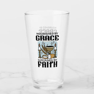 Verre Nourri par la Grâce, Soutenu par la Foi Design