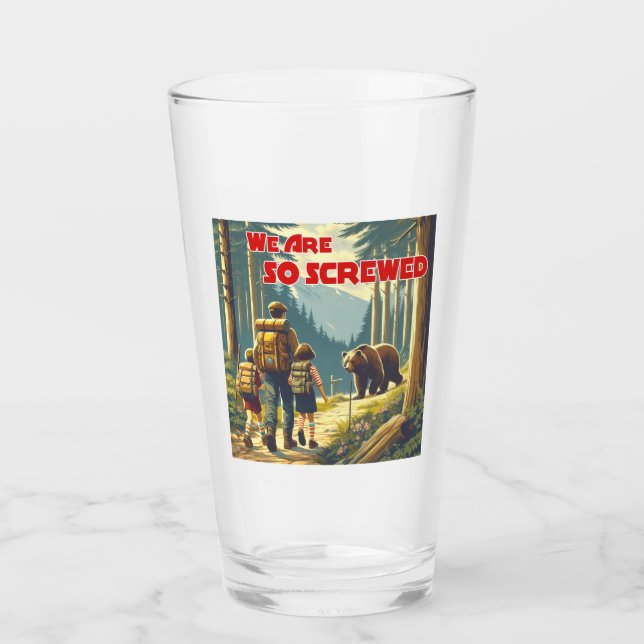 Verre Nous Sommes Tellement Vis Randonnée Ours (Devant)