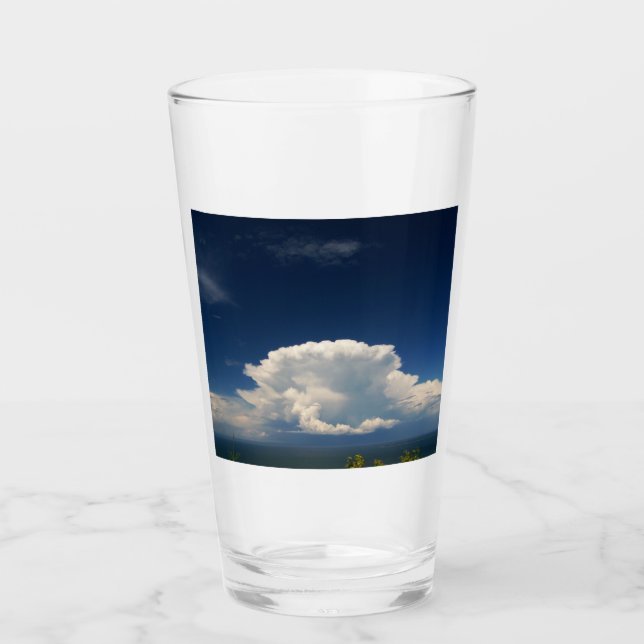 Verre Nuage de Puffy blanc (Devant)