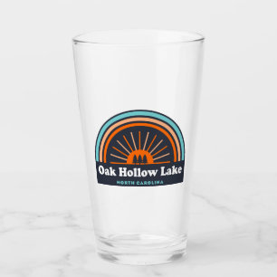 Verre Oak Hollow Lake Caroline du Nord Rainbow