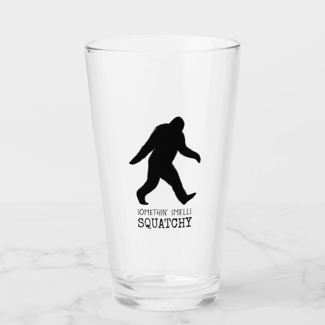 Verre Odeurs Squatchy de la silhouette | Somethin de (Devant)