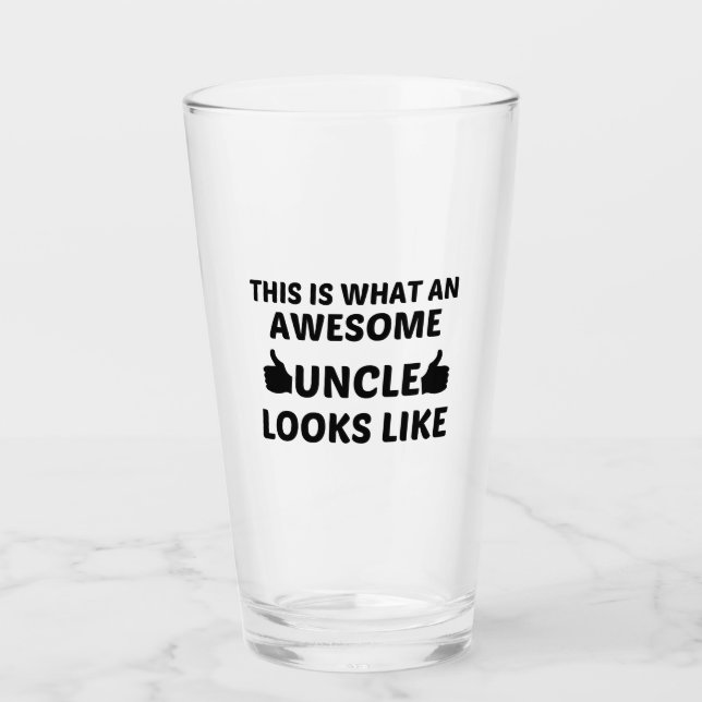 VERRE ONCLE AWESOME (Devant)