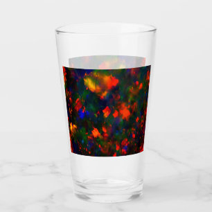 Verre Opale arc-en-ciel noir