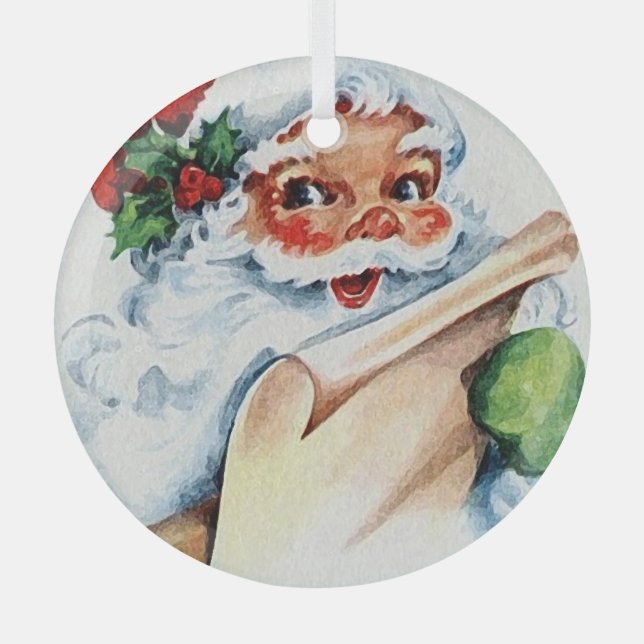 Verre Ornement en céramique de Noël (Recto)