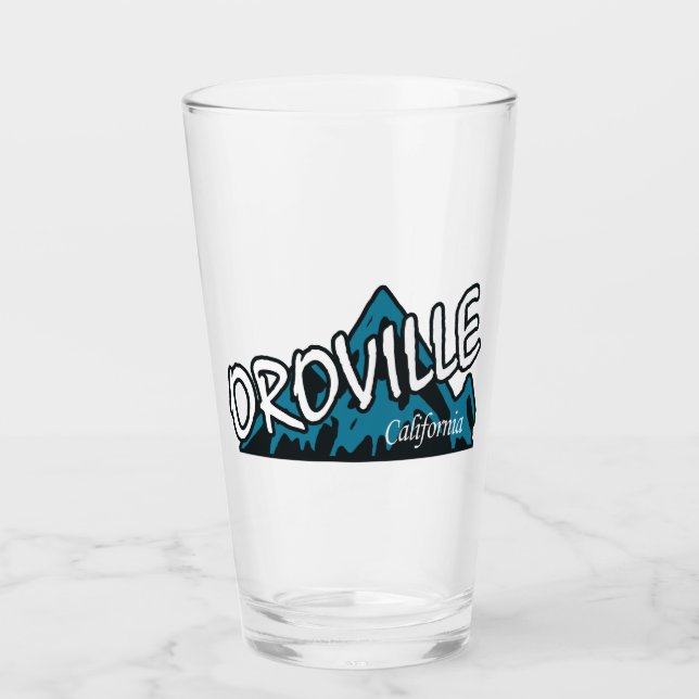 Verre Oroville California Mountains (Devant)