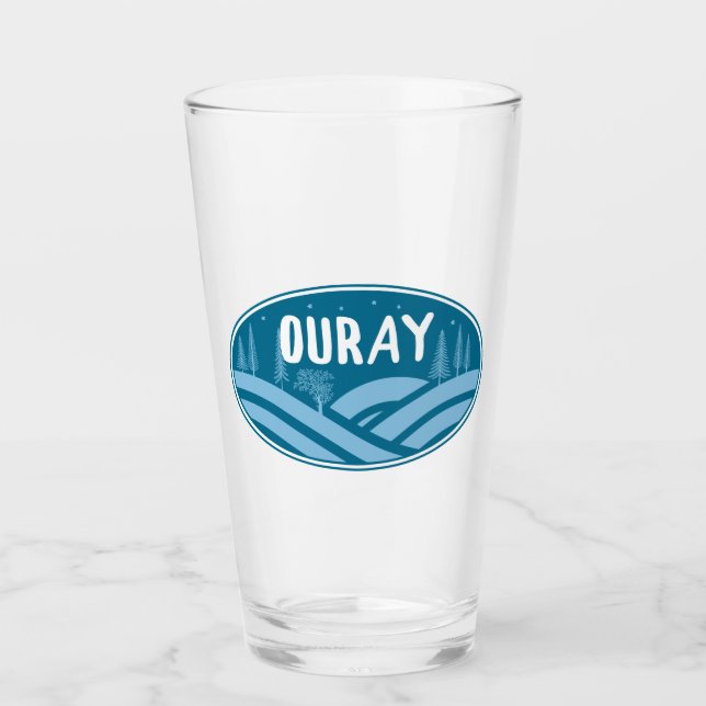 Verre Ouray Colorado Extérieur (Devant)