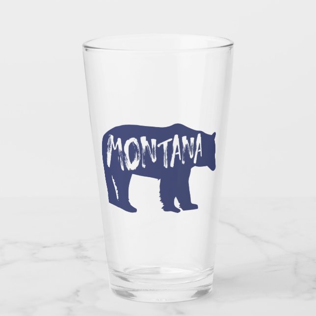 Verre Ours de Montana (Devant)