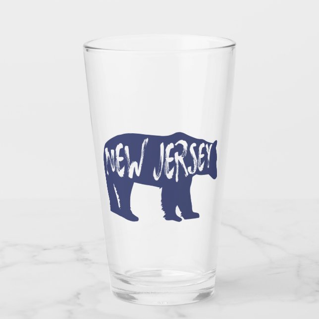 Verre Ours du New Jersey (Devant)