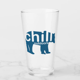 Verre Ours extérieur de réfrigération
