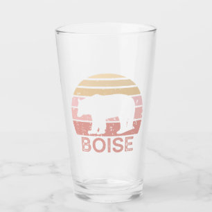 Verre Ours rétro Boise Idaho