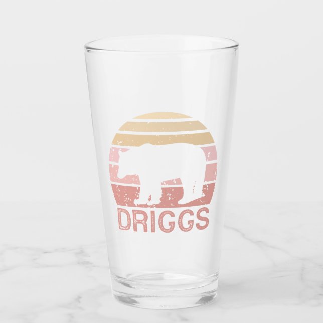 Verre Ours rétro Driggs Idaho (Devant)