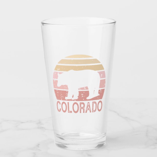 Verre Ours rétro du Colorado (Devant)