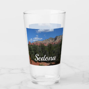 Verre Panorama de Red Rocks à Sedona Arizona