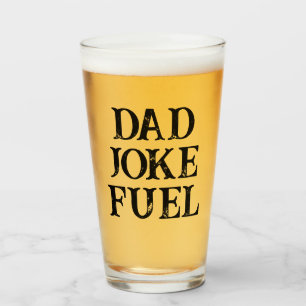 Verre Papa Joke Fuel - Grunge classique cadeau pour père