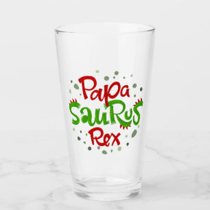 Verre Papa Saurus Rex Graphic