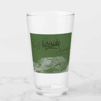 Verre Papier à lettres de style Pint blanc