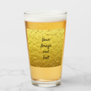 Verre Papier doré de luxe personnalisé
