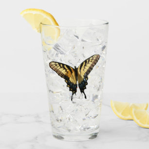 Verre Papillon Swallowtail III Belle photo colorée