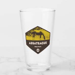 Verre Parc d'État d'Assateague Maryland