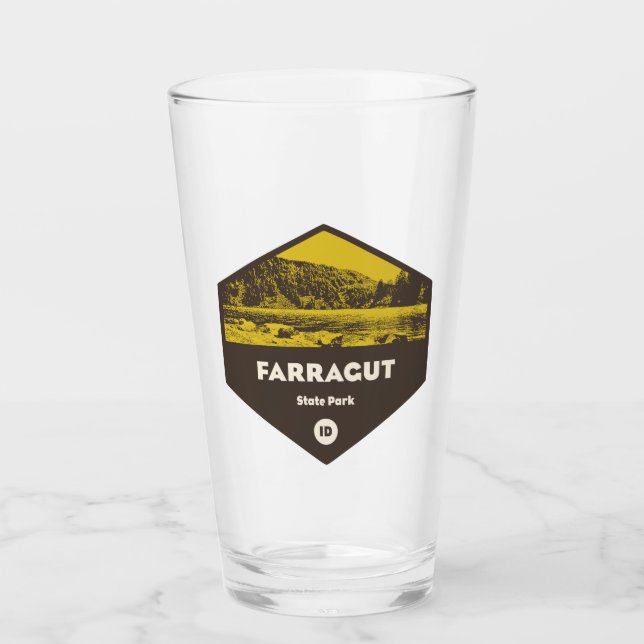 Verre Parc d'état de Farragut Idaho (Devant)