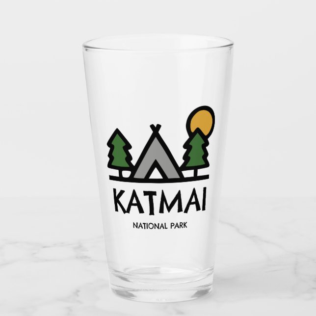 Verre Parc national de Katmai (Devant)