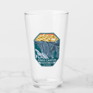 Verre Parc national de Kings Canyon Sunset Vintage