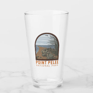 Verre Parc national de la Pointe-Pelée Art Vintage