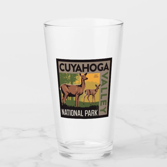 Verre Parc national de la vallée de Cuyahoga | Ohio (Devant)