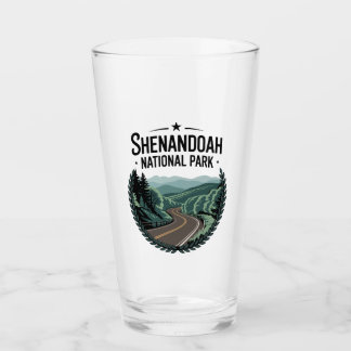 Verre Parc national de Shenandoah Skyline Drive View Des